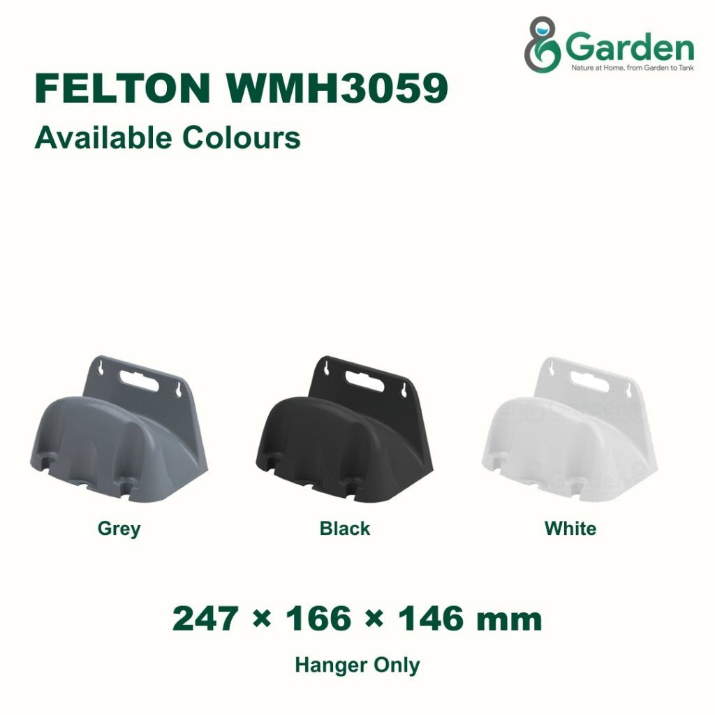 Felton WMH3059 Wall Mounted Garden Hose Hanger – product guide