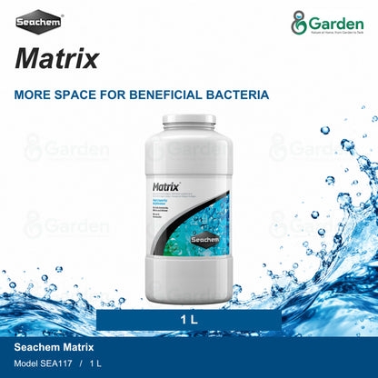 Seachem Matrix Biological Aquarium Filter Media – 500 mL / 1 L / 4 L – product information