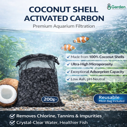 Coconut Shell Activated Carbon – product and packaging