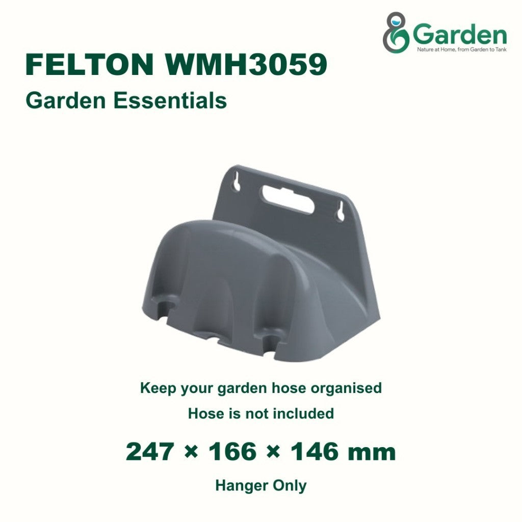 Felton WMH3059 Wall Mounted Garden Hose Hanger – product guide