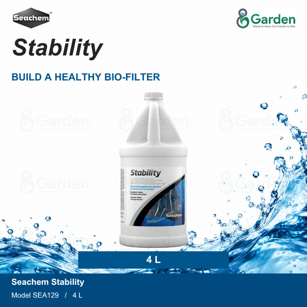 Seachem Stability Aquarium Beneficial Bacteria – 4 L – product information