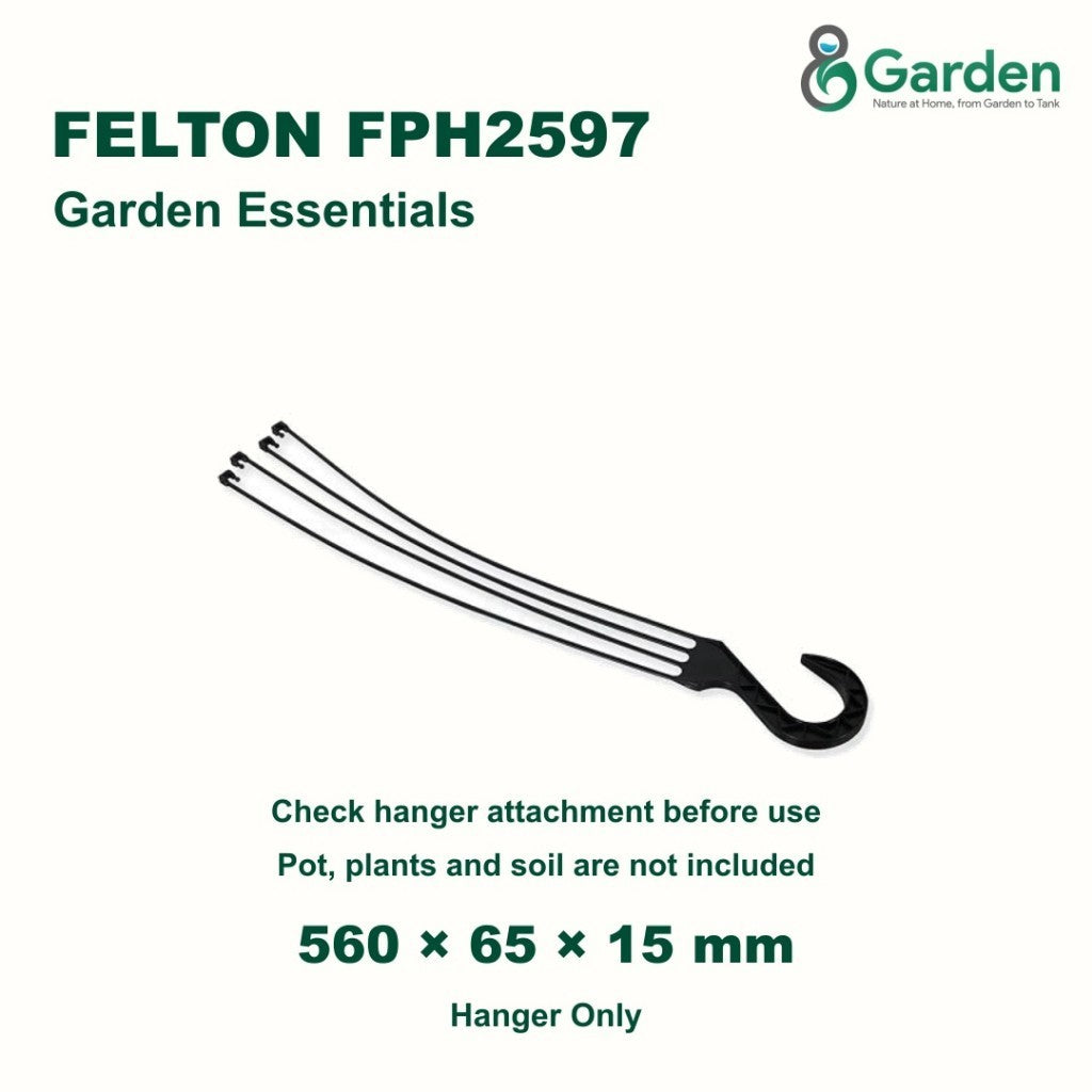 Felton FPH2597 Plastic Flower Pot Hanger – product guide