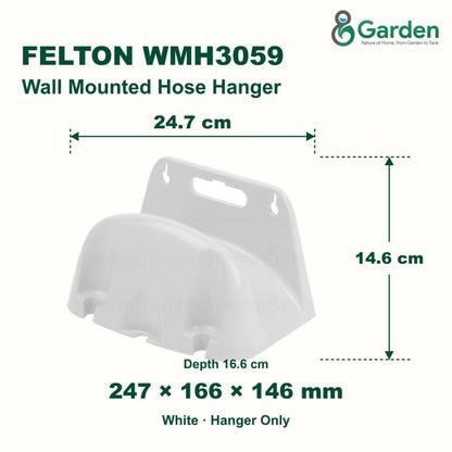 Felton WMH3059 Wall Mounted Garden Hose Hanger – product guide