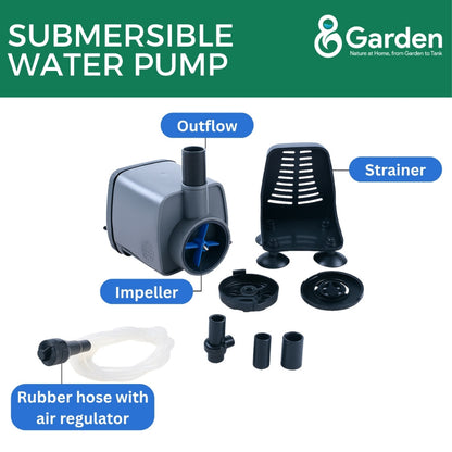 8Garden Submersible Water Pump – pump components