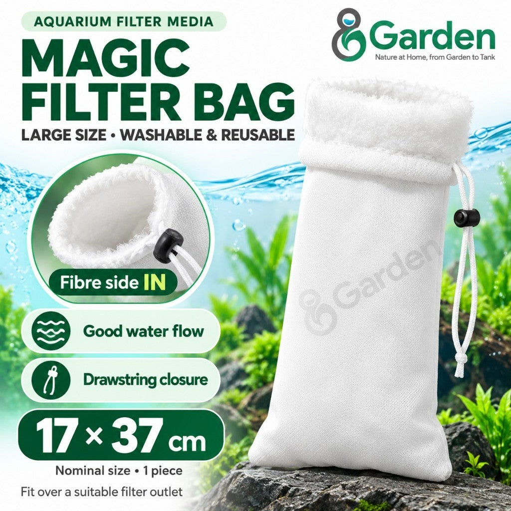8Garden Magic Filter Mat & Drawstring Filter Bags – large bag option