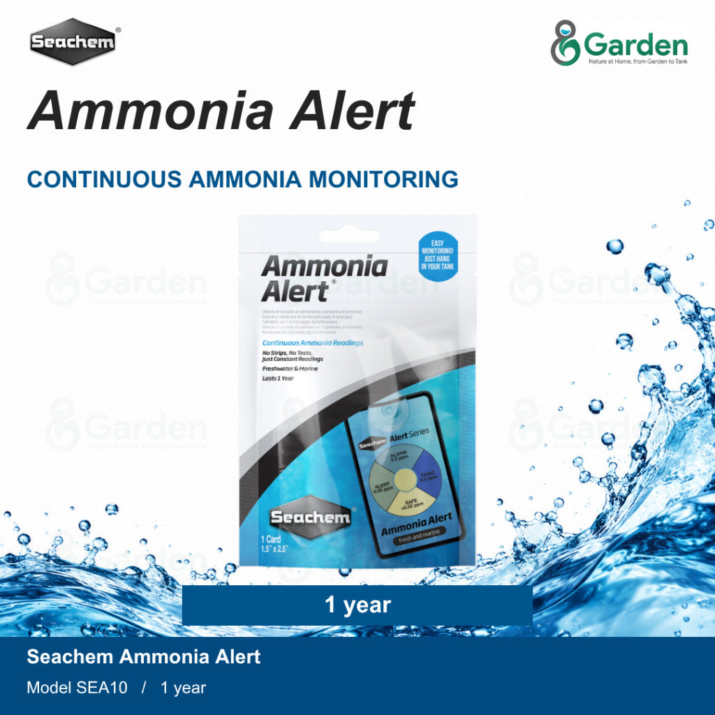 Seachem Ammonia Alert Continuous Free Ammonia Monitor – product information