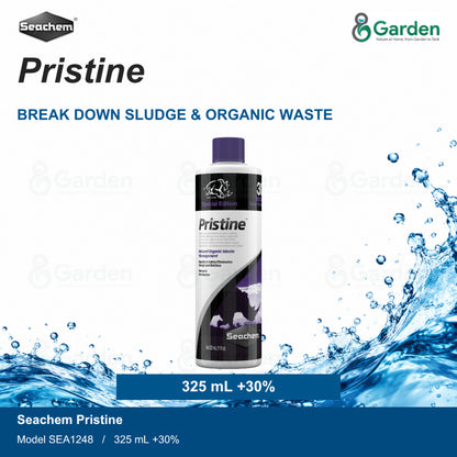Seachem Pristine Aquarium Waste-Reducing Bacteria – 325 mL – product information