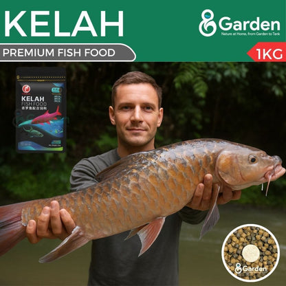 GoldPlus Galaxy Kelah Fish Food – product information graphic 3