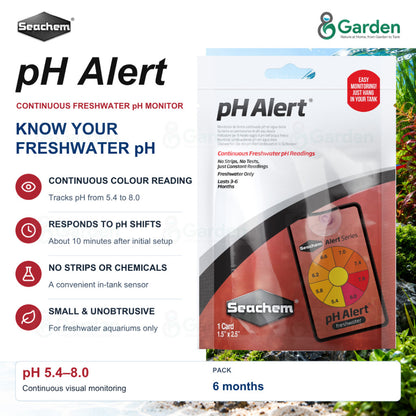 Seachem pH Alert Continuous Freshwater pH Monitor – product information