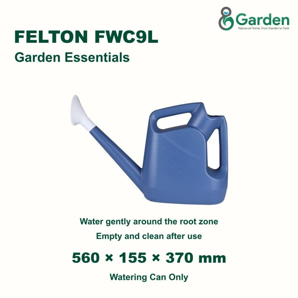 Felton FWC9L 9L Plastic Watering Can – product guide