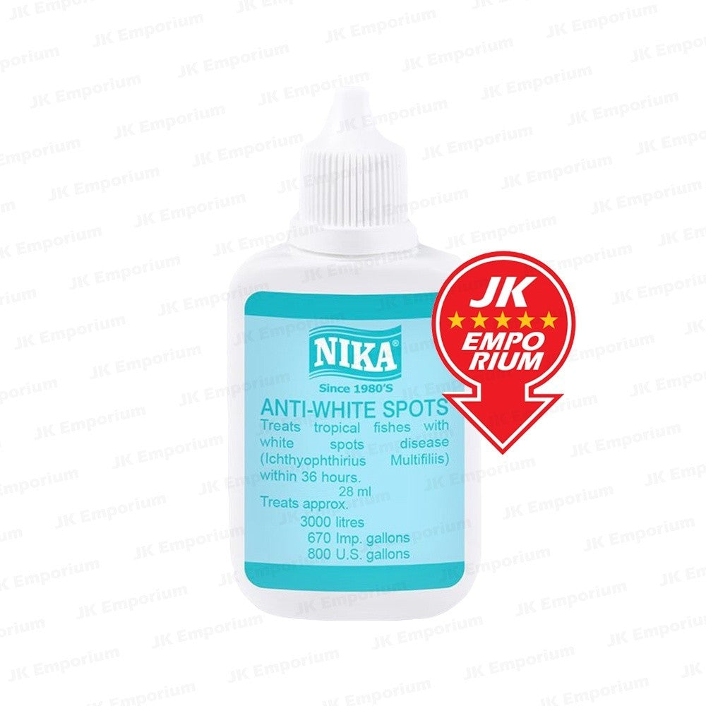 Nika Aquarium Water Care & Fish Treatments – Anti White Spots