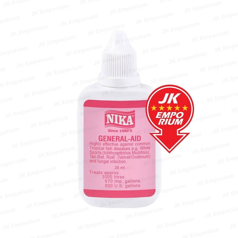 Nika Aquarium Water Care & Fish Treatments – General Aid