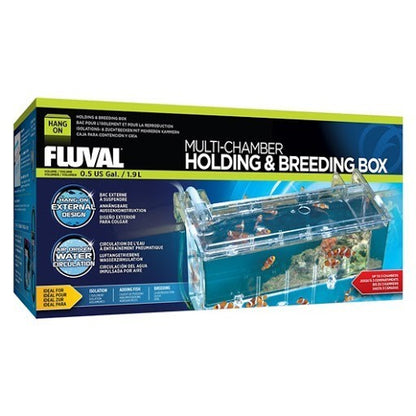 Fluval 1.9 L Multi-Chamber Holding and Breeding Box – retail packaging