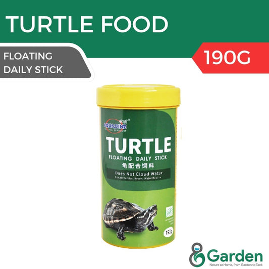 Aquadene Turtle Food – product and packaging