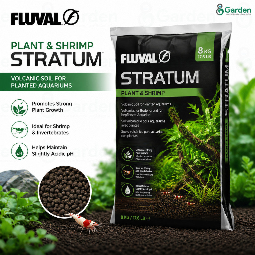 Fluval Plant & Shrimp Stratum – 8 kg Aquarium Soil – product details view 1