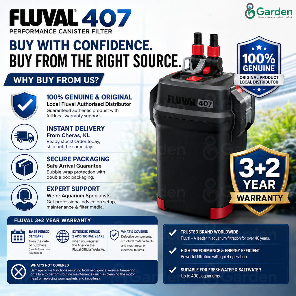 Fluval 407 Performance Canister Aquarium Filter – product details view 4