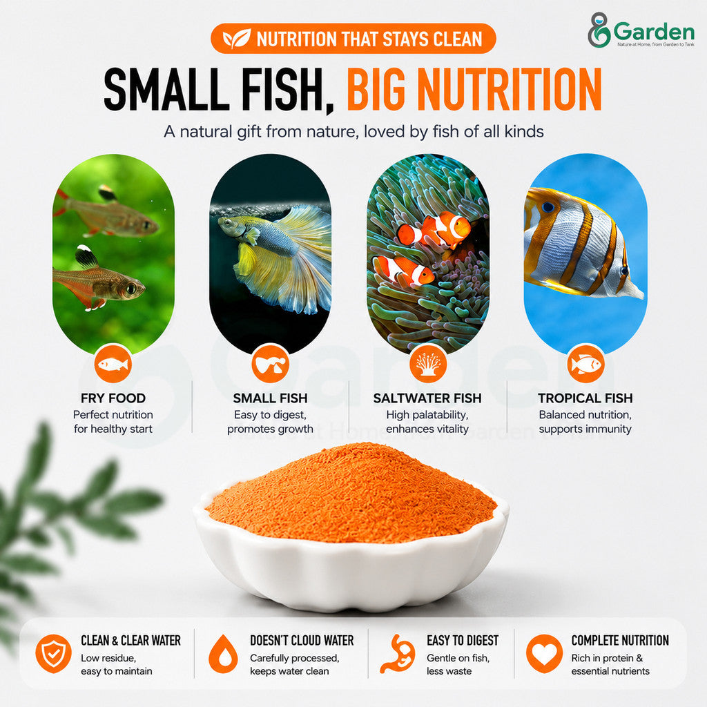 Artemia Fish Food – product information graphic 3