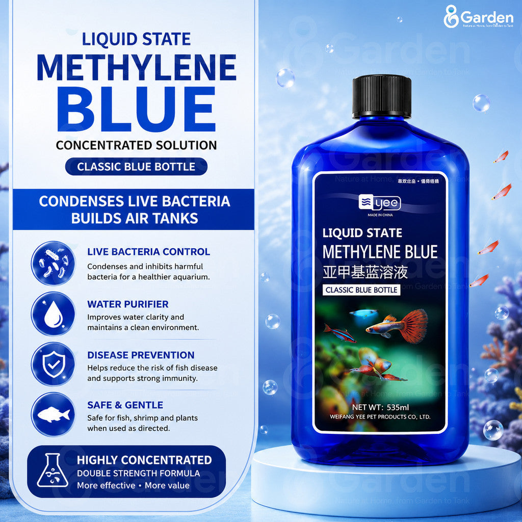 YEE Aquarium Water Treatments – Methylene Blue & Care Options – product details view 8