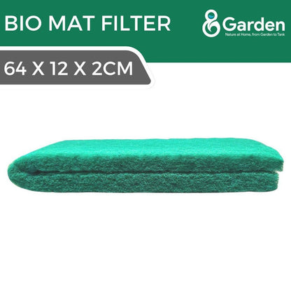 8Garden Bio Mat Filter Pad – folded green pad