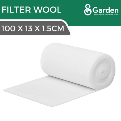Aquadine Filter Wool Roll – product information graphic 2