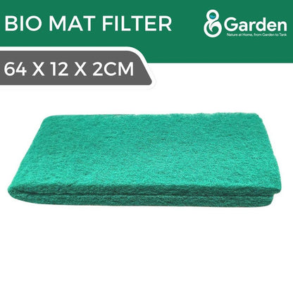 8Garden Bio Mat Filter Pad – 64 cm green pad