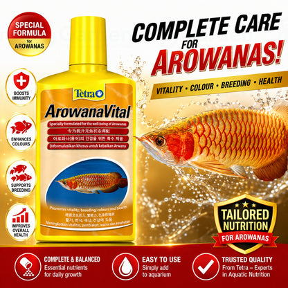Tetra ArowanaVital – product and packaging