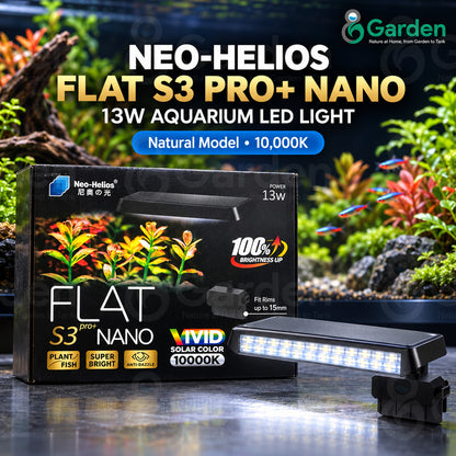 Neo-Helios Flat S3 Pro+ Nano LED Aquarium Light – product information graphic 4