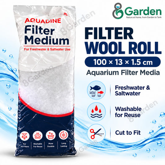 Aquadine Filter Wool Roll – product and packaging