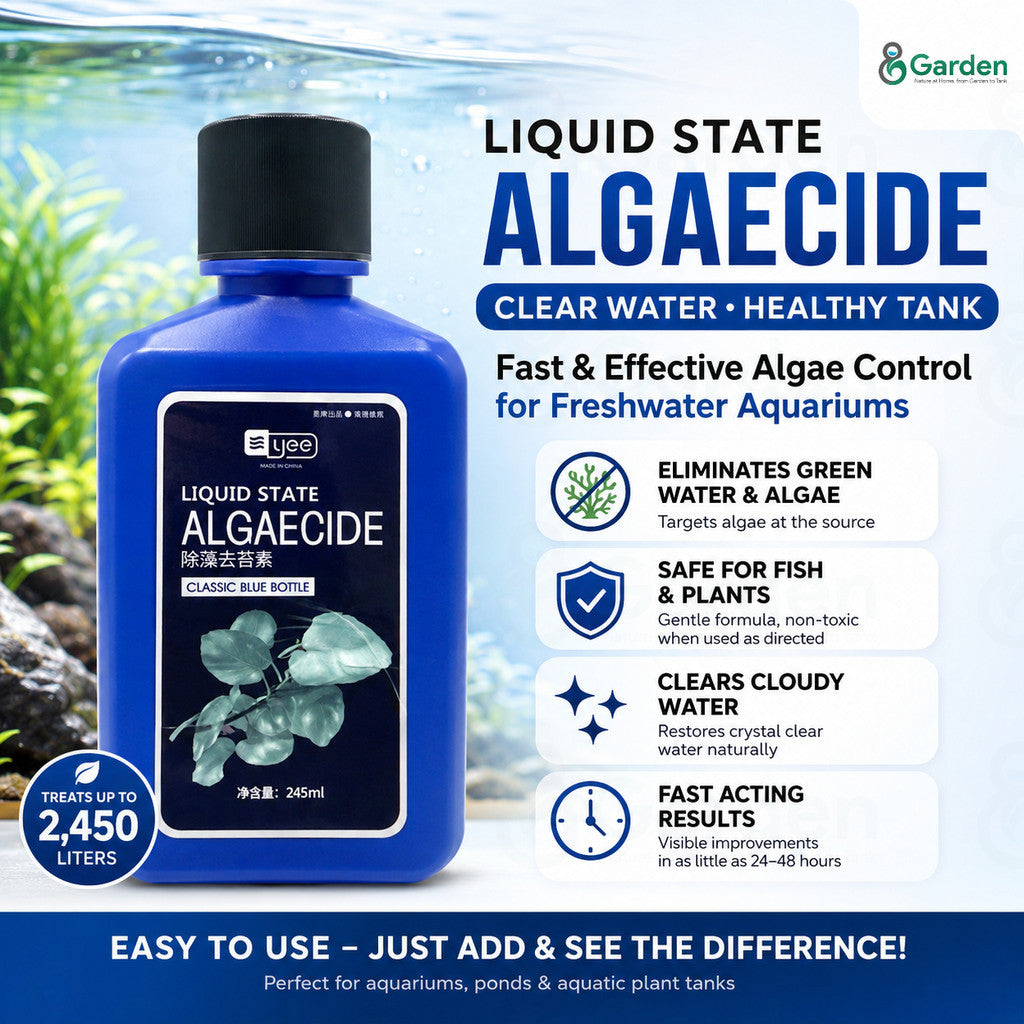 YEE Liquid State Algaecide – 245 mL Aquarium Algae Control – product details view 1