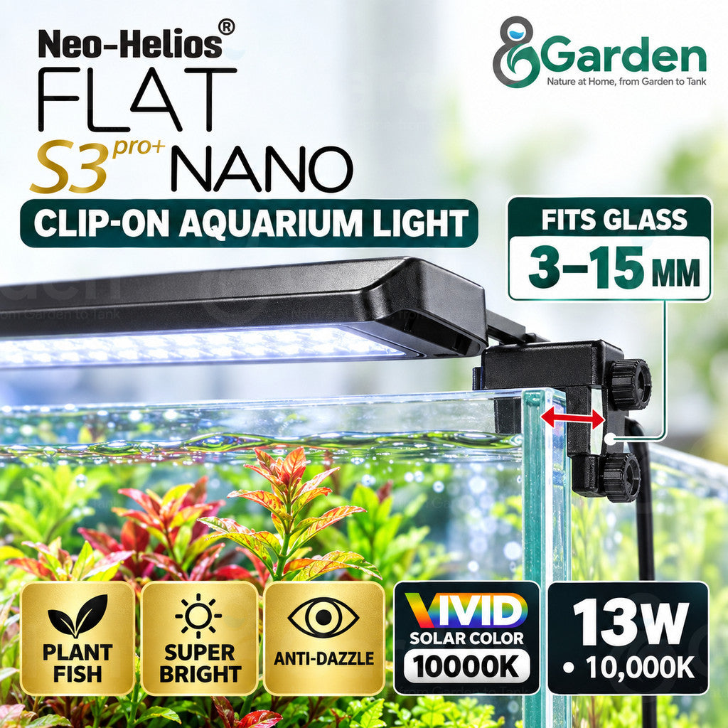 Neo-Helios Flat S3 Pro+ Nano LED Aquarium Light – product information graphic 2