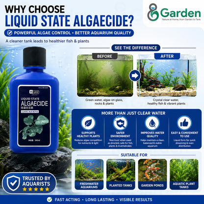 YEE Liquid State Algaecide – 245 mL Aquarium Algae Control – product details view 3