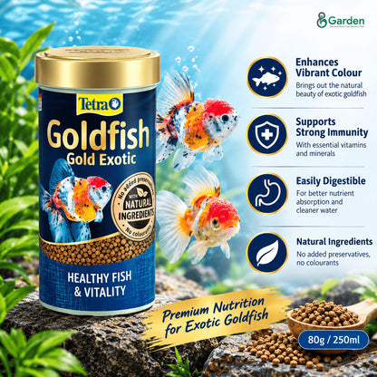 Tetra Fish Food – Gold Exotic 80 g