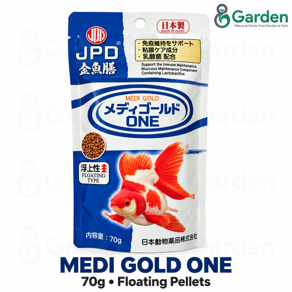 JPD Medi Gold ONE Goldfish Food – blue 70 g pack