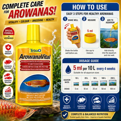 Tetra ArowanaVital – product information graphic 3