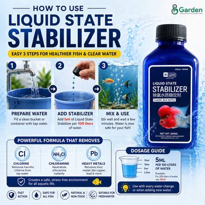 YEE Liquid State Stabilizer Water Conditioner – 300 mL – product details view 3