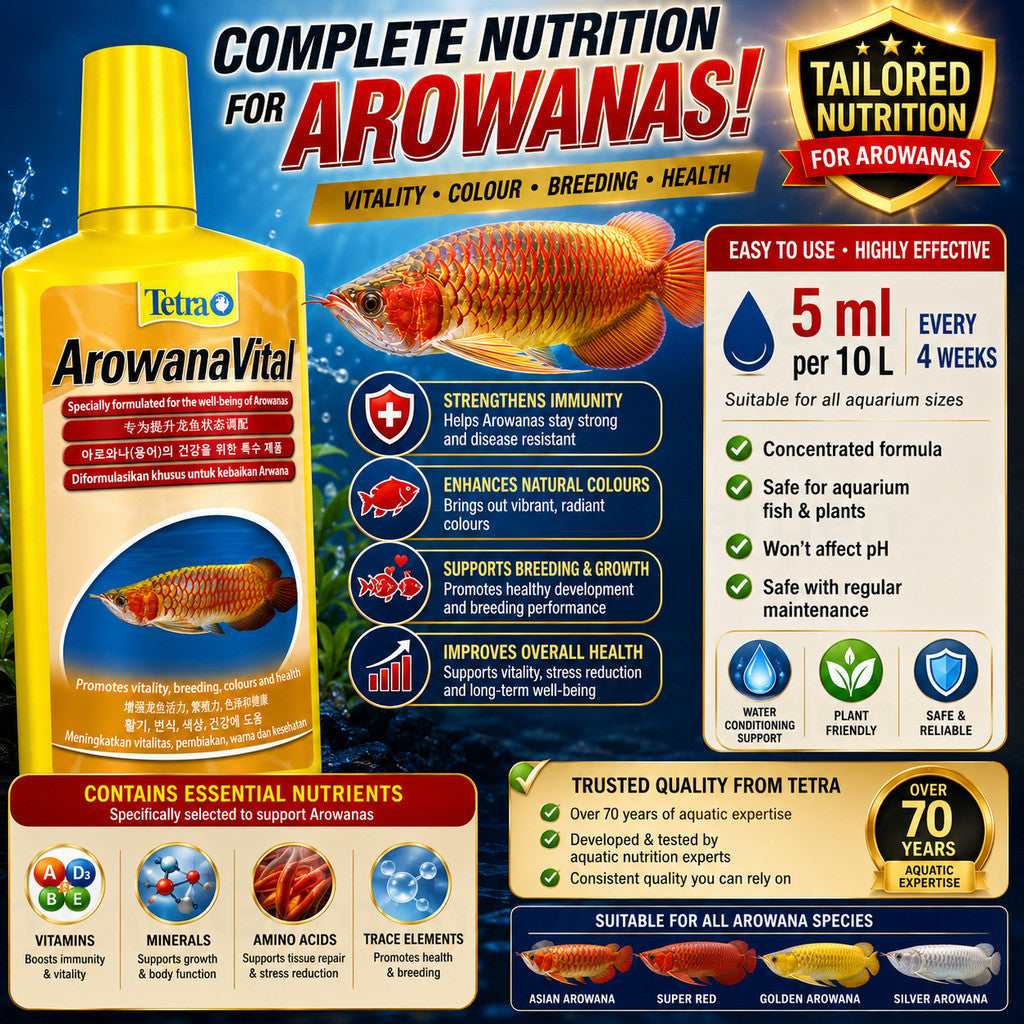 Tetra ArowanaVital – product information graphic 2