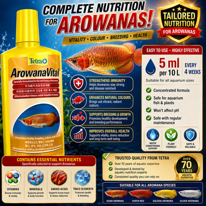 Tetra ArowanaVital – product information graphic 2