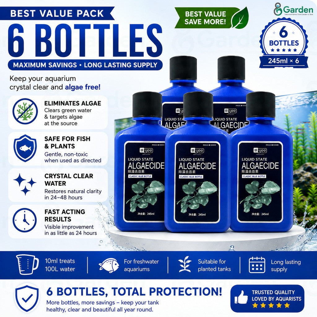 YEE Liquid State Algaecide – 245 mL Aquarium Algae Control – product details view 6