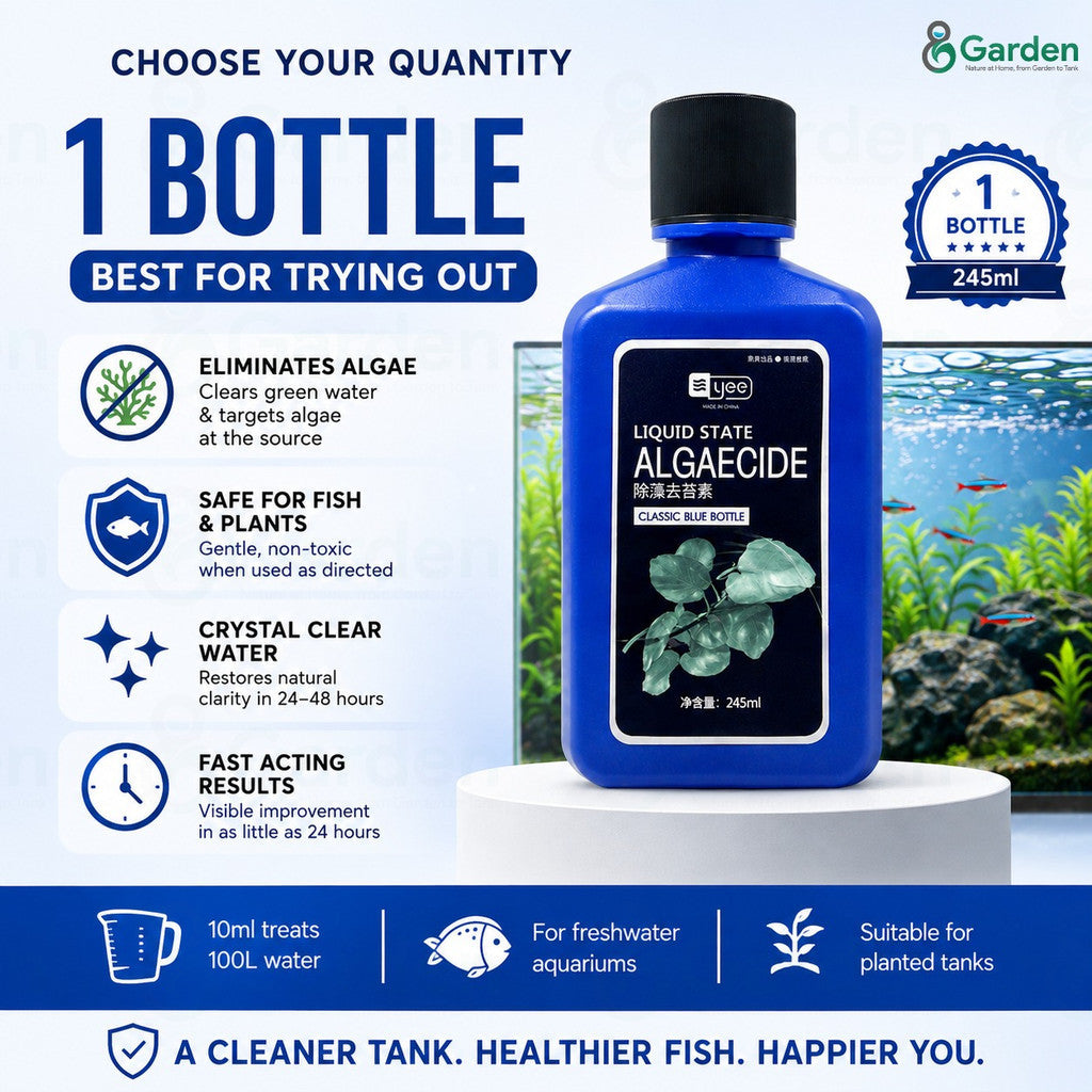 YEE Liquid State Algaecide – 245 mL Aquarium Algae Control – product details view 4