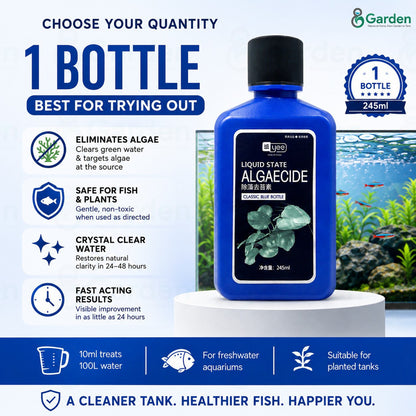 YEE Liquid State Algaecide – 245 mL Aquarium Algae Control – product details view 4